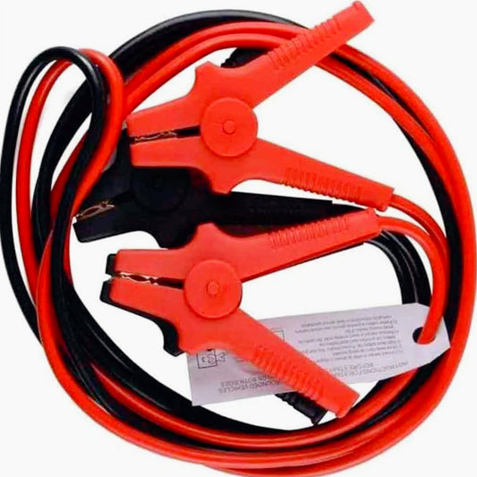 Cavi batteria 3m 220A – pinze 16mm² per avviamento emergenza - ambraled