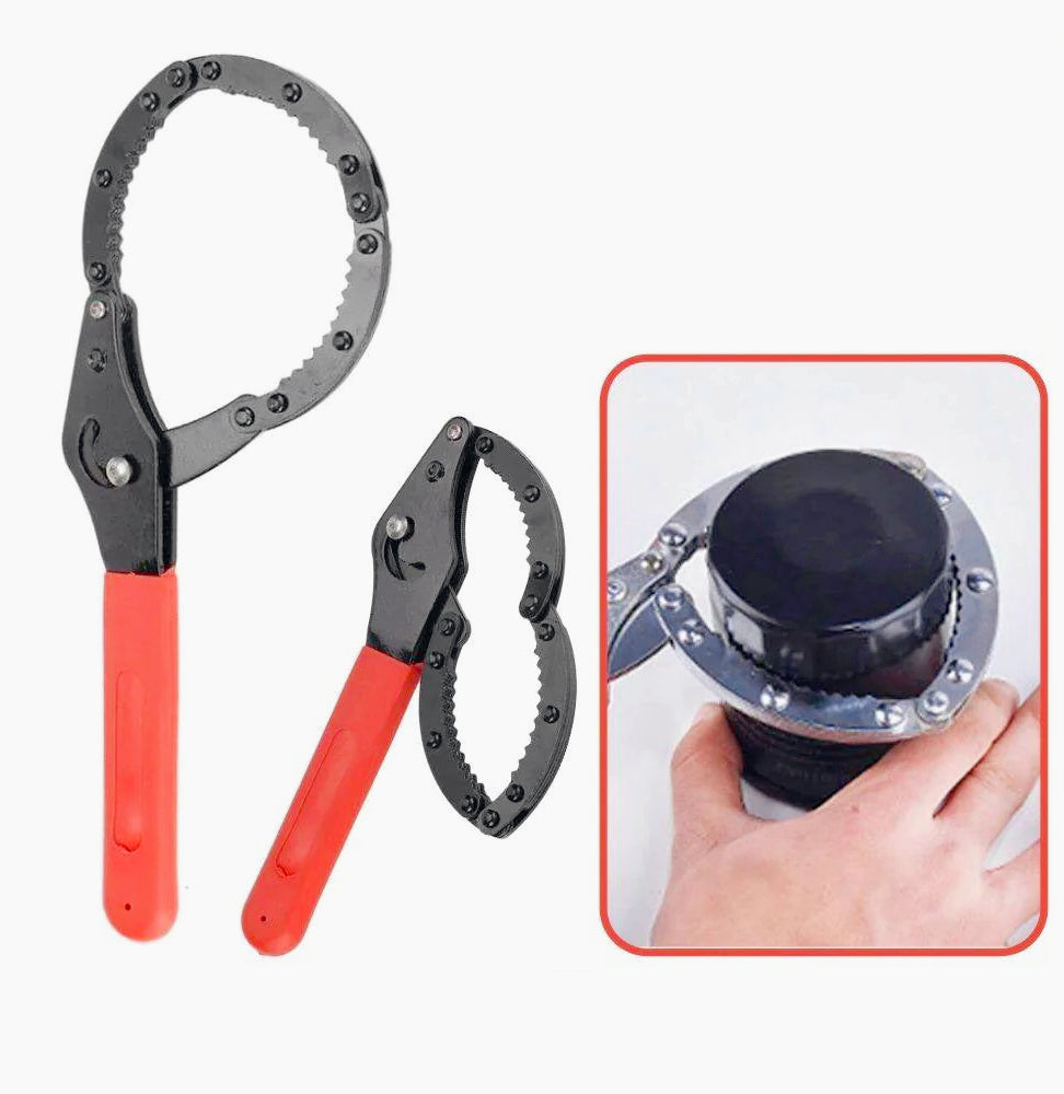 Chiave giratubi filtro olio – catena, ripresa rapida 95-115mm - ambraled