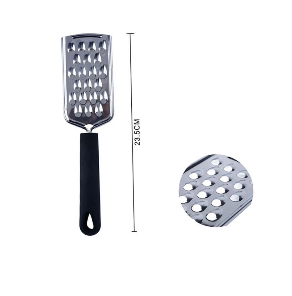 Grattugia manuale inox – per formaggio, verdure e cioccolato - ambraled