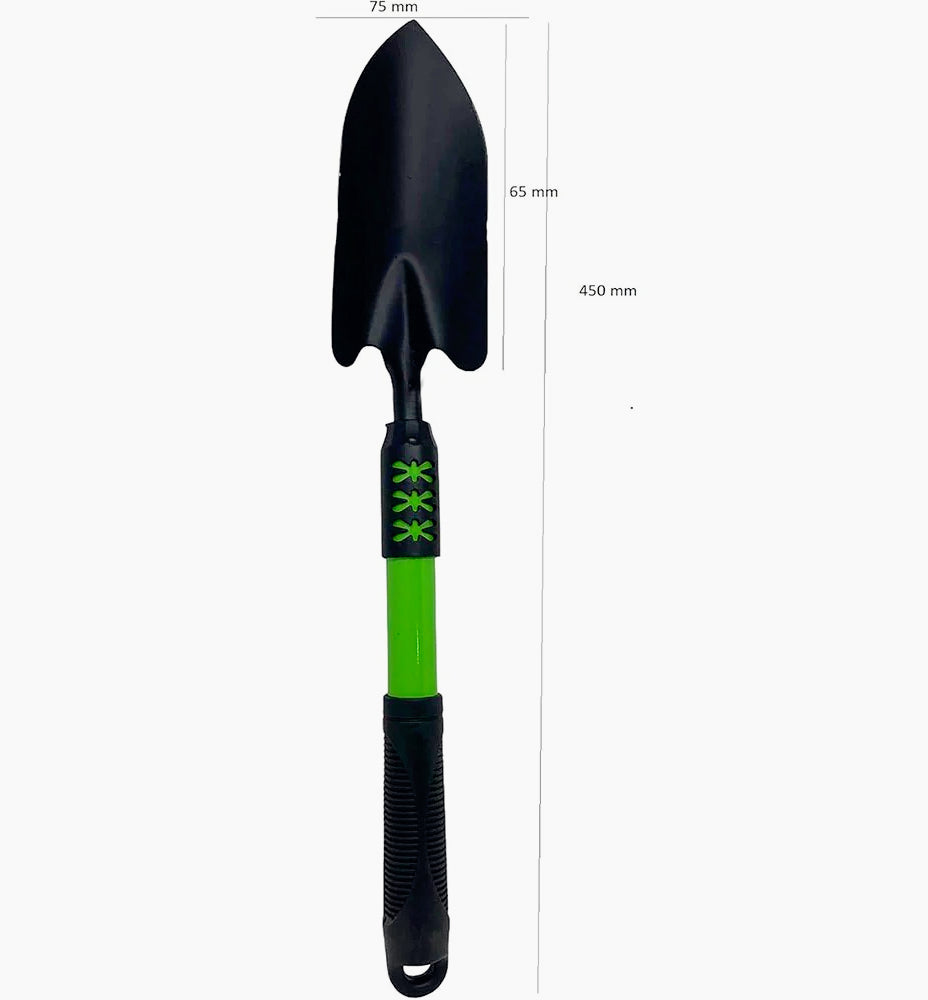 Pala giardino larga + trapiantatore per fiori e vasi - ambraled