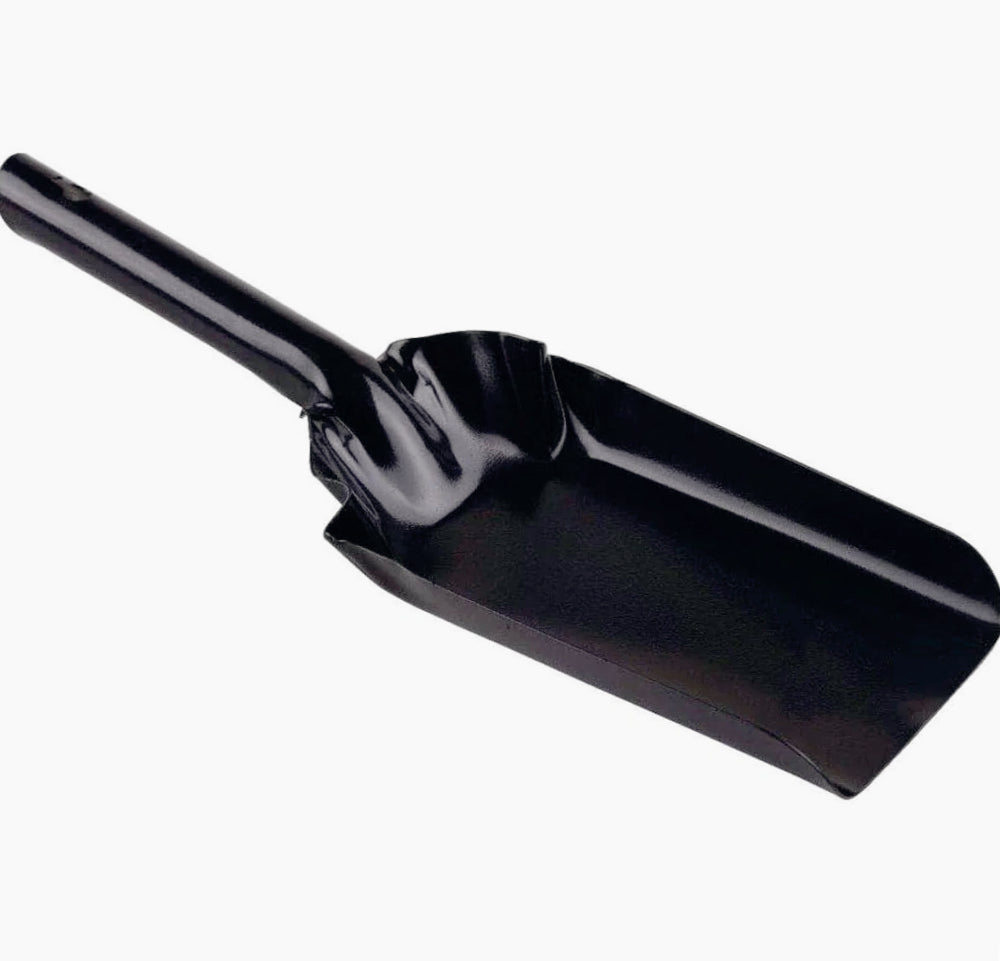 Paletta metallo per carbone – pulizia camino & barbecue - ambraled