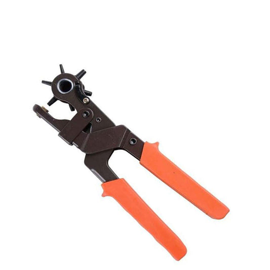 Pinza a fustella perforatrice per fori precisi 6 misure testa girevole - ambraled