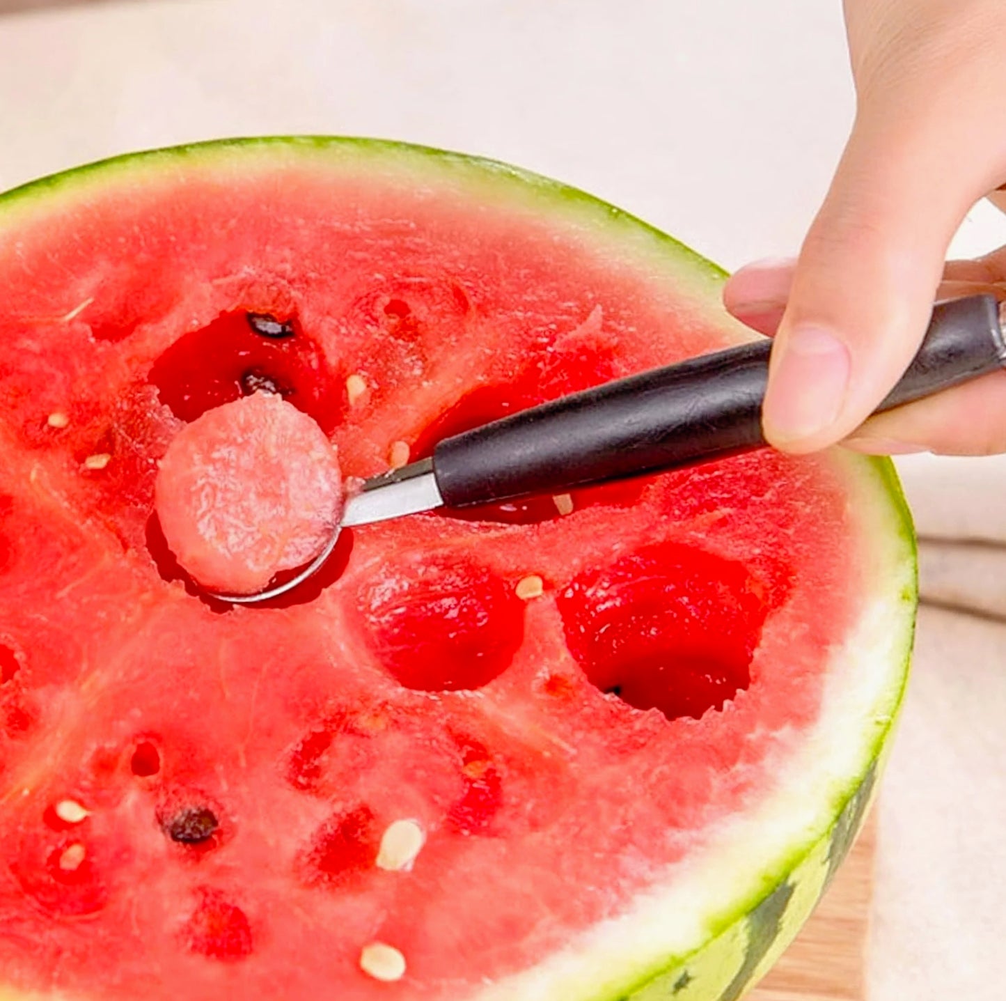 Scavino per frutta cucchiaio decorativo per creare palline - ambraled