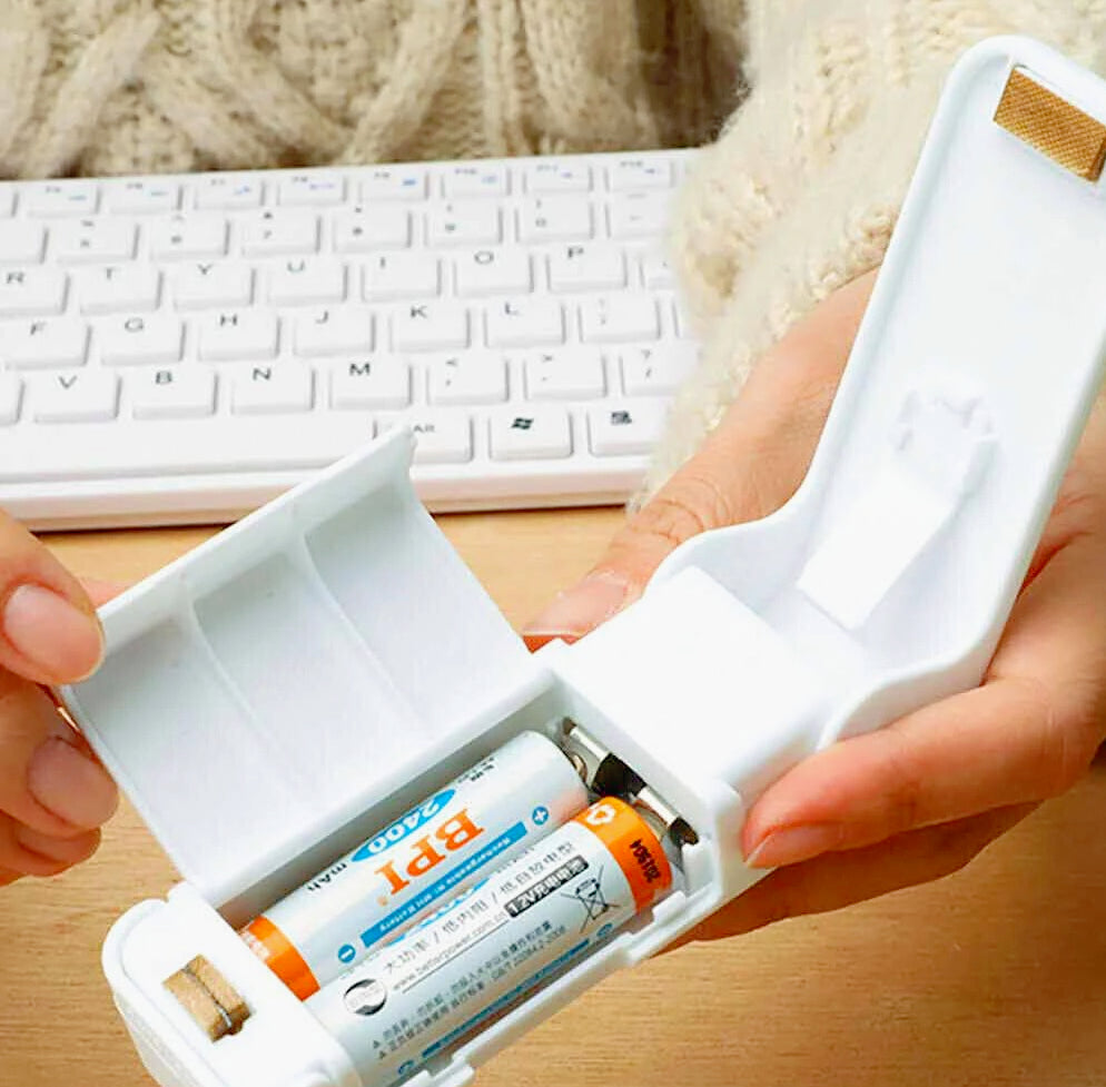 Sigillatore sacchetti termico a batterie per plastica - ambraled