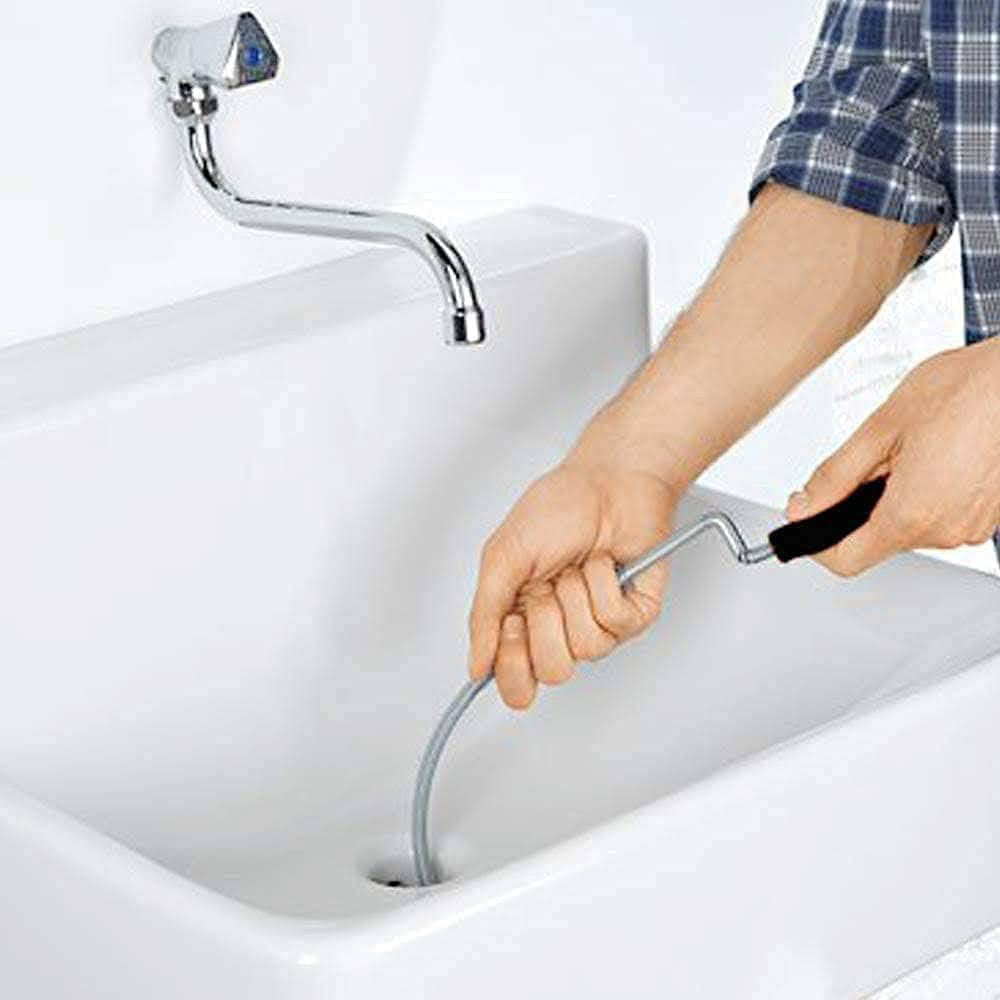 Sturalavandino flessibile a molla 3m sonda manuale spirale x scarichi - ambraled