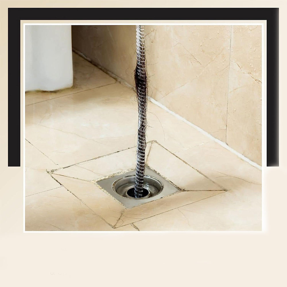 Sturalavandino flessibile a molla 3m sonda manuale spirale x scarichi - ambraled