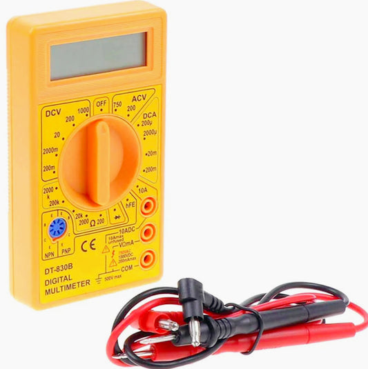 Multimetro digitale LCD – tester tensione e corrente - ambraled