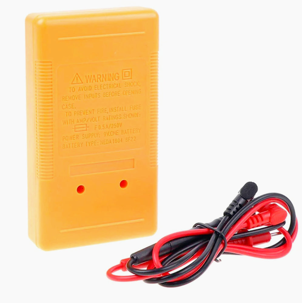 Multimetro digitale LCD – tester tensione e corrente - ambraled
