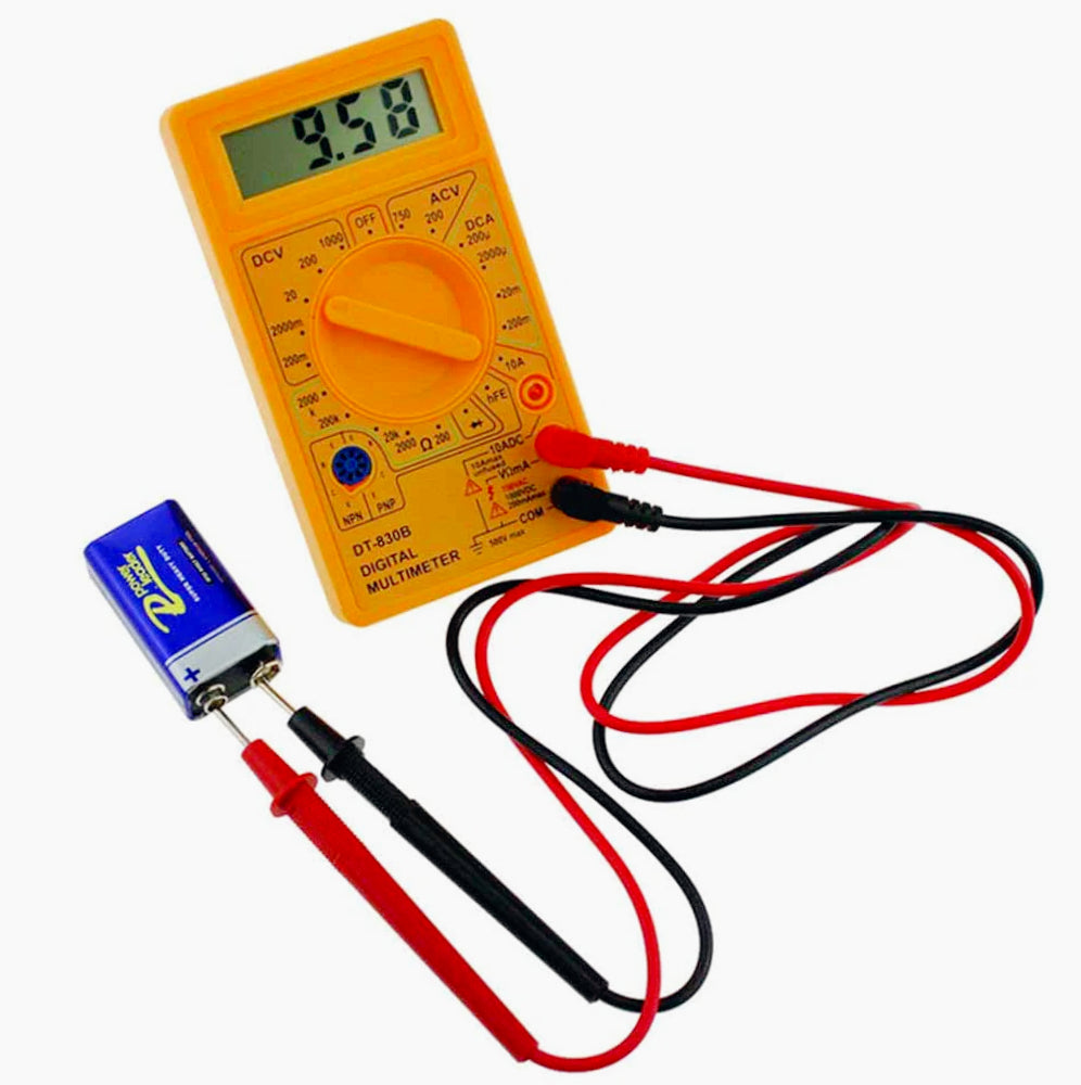 Multimetro digitale LCD – tester tensione e corrente - ambraled