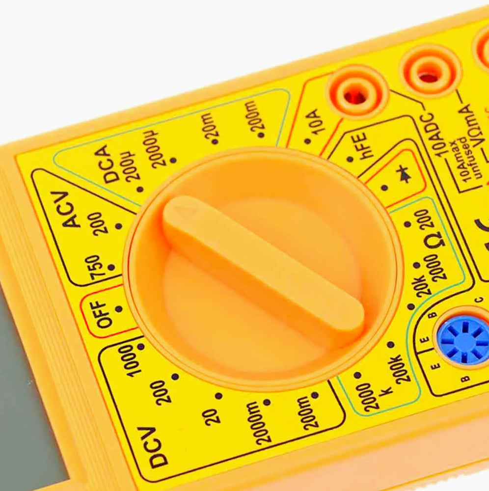 Multimetro digitale LCD – tester tensione e corrente - ambraled
