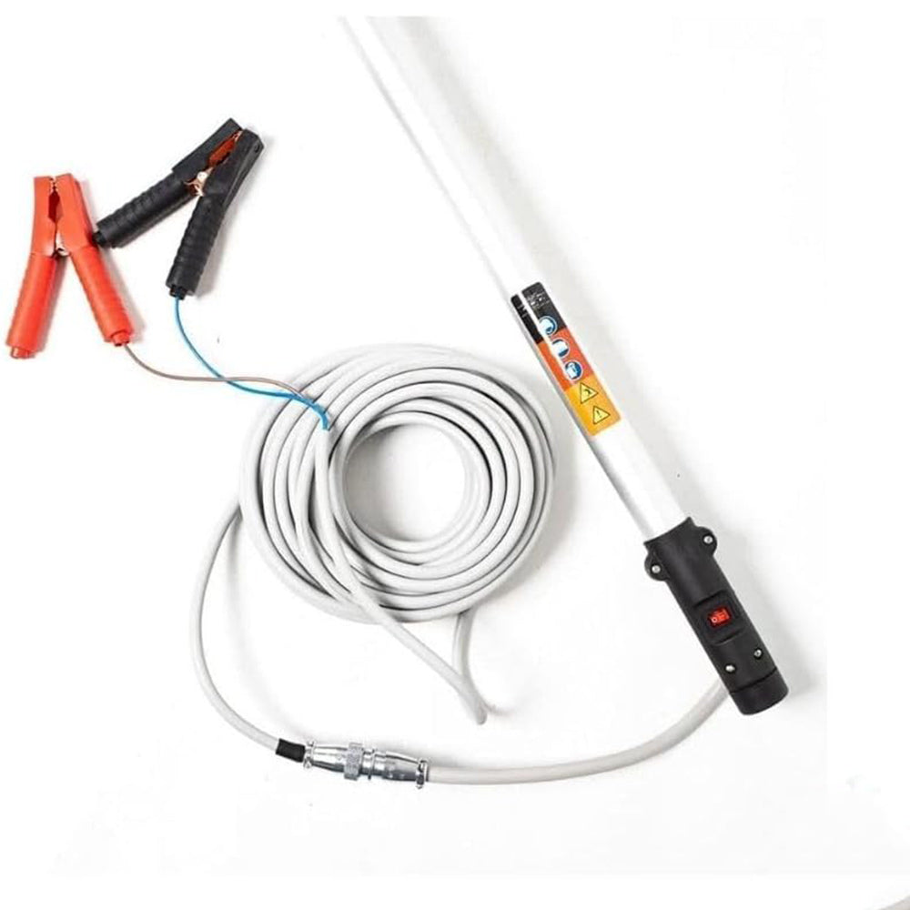 Abbacchiatore scuotiolive con cavi 12V 104W allungabile da 2,20 a 3 MT - ambraled