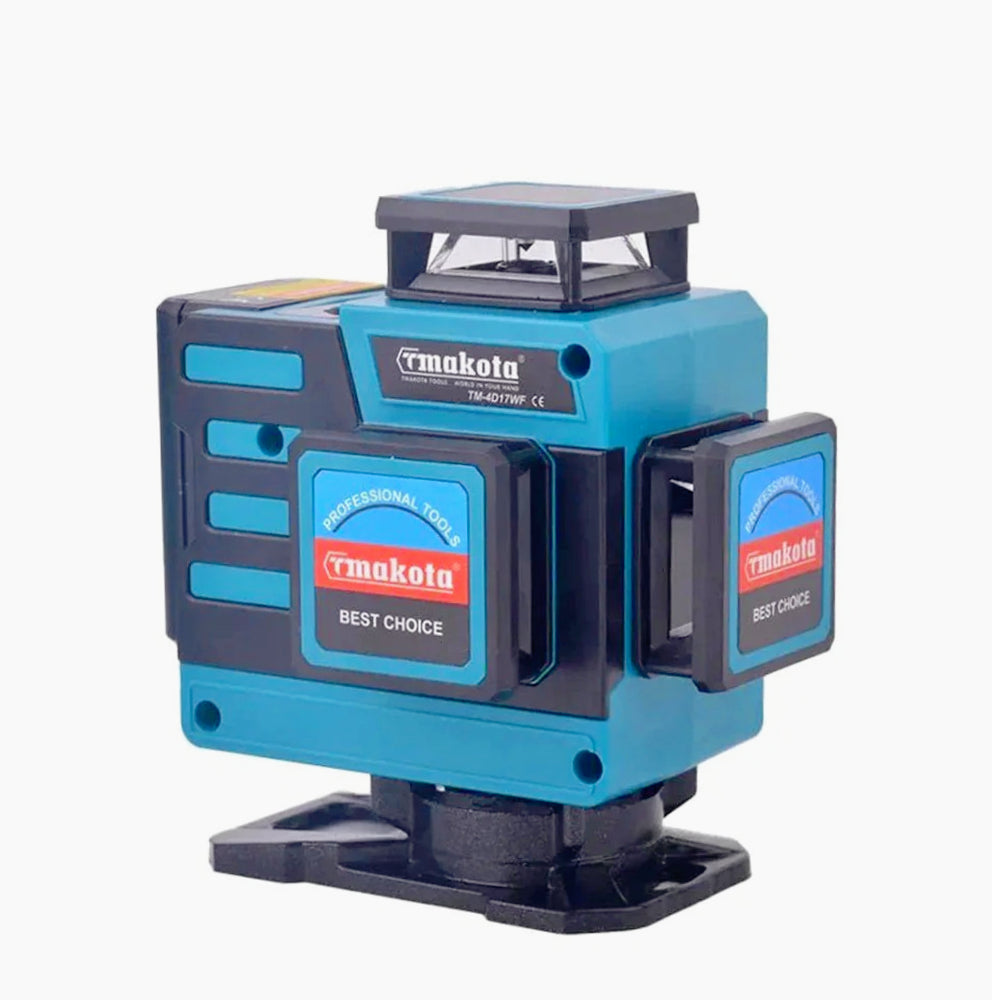 Livella laser 16 linee verde – 360° 2 batterie + telecomando - ambraled