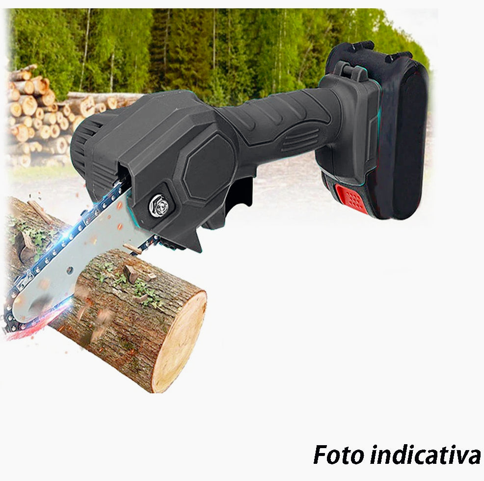 Motosega elettrica mini – 4” lama + 2 batterie 48V - ambraled