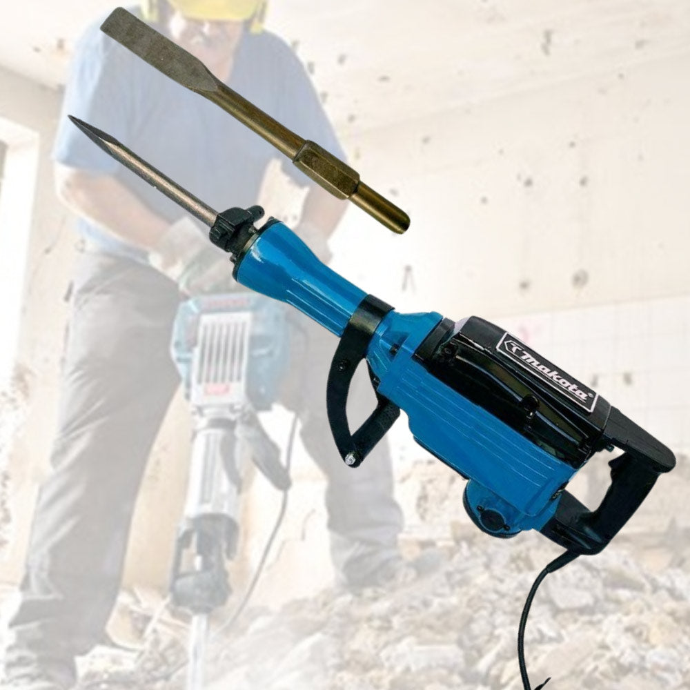 Trapano demolitore 2500W 1800 giri/min 2 punte 16 “martello pneumatico - ambraled