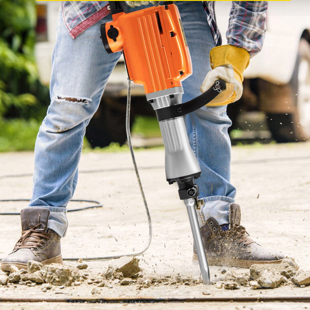 Trapano demolitore 2500W 1800 giri/min 2 punte 16 “martello pneumatico - ambraled