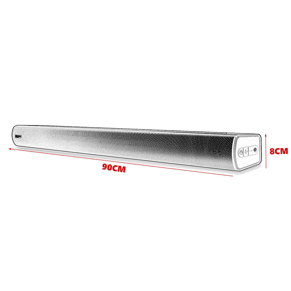 Soundbar bluetooth per tv 180 Watt HDMI AUX OPT con telecomando - ambraled