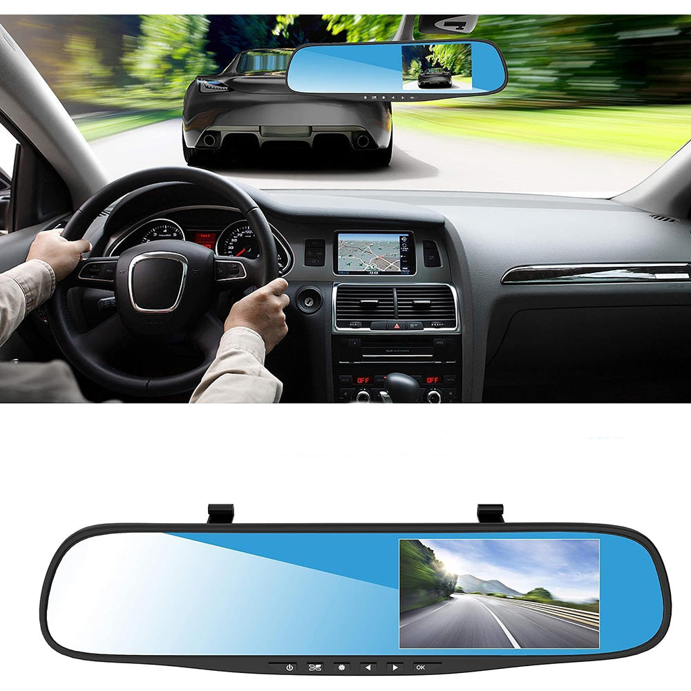 Specchietto retrovisore con telecamera retromarcia Dash Cam - ambraled