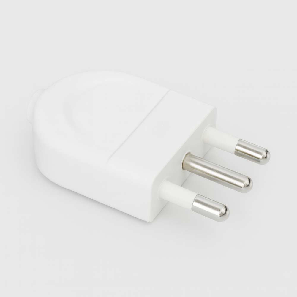 Spina elettrica 16a bipasso 2p + t presa italiana adattatore 250v - ambraled