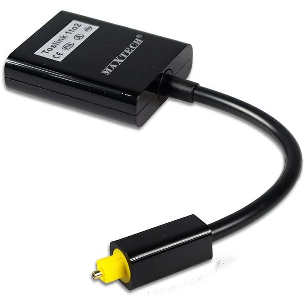 Splitter toslink fibra ottica M 2 ingressi F sdoppiatore audio - ambraled