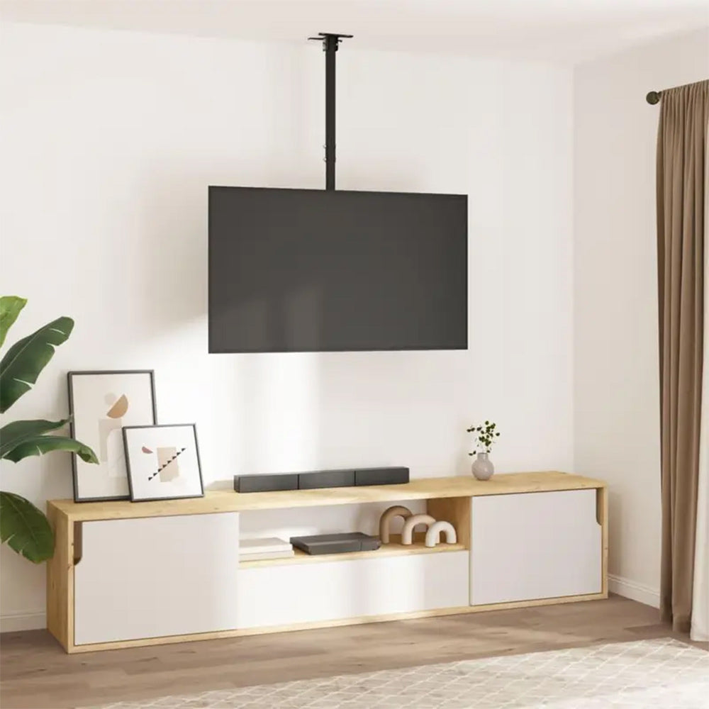 Staffa tv 32'-70” soffitto allungabile inclinabile vesa 100x100 400x400mm - ambraled