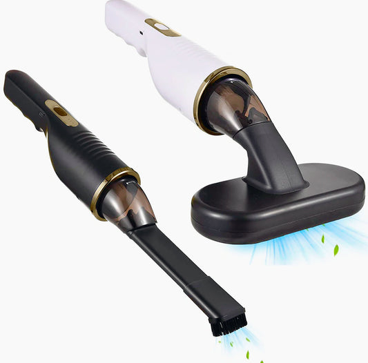 Aspirapolvere 80W ricaricabile – 2in1 soffiatore e aspiratore, con 2 filtri per auto e casa - ambraled