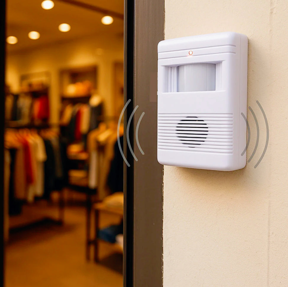 Sensore acustico di passaggio senza fili – avvisatore allarme per sicurezza domestica