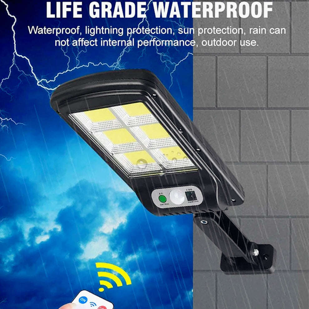 Lampione solare 30W – Crepuscolare 3 modalità IP65 - ambraled
