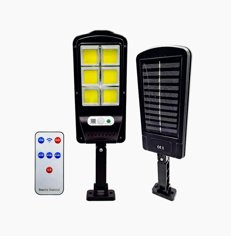 Lampione solare 30W – Crepuscolare 3 modalità IP65 - ambraled