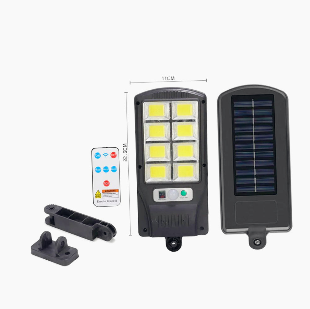 Lampione solare 30W – Crepuscolare 3 modalità IP65 - ambraled