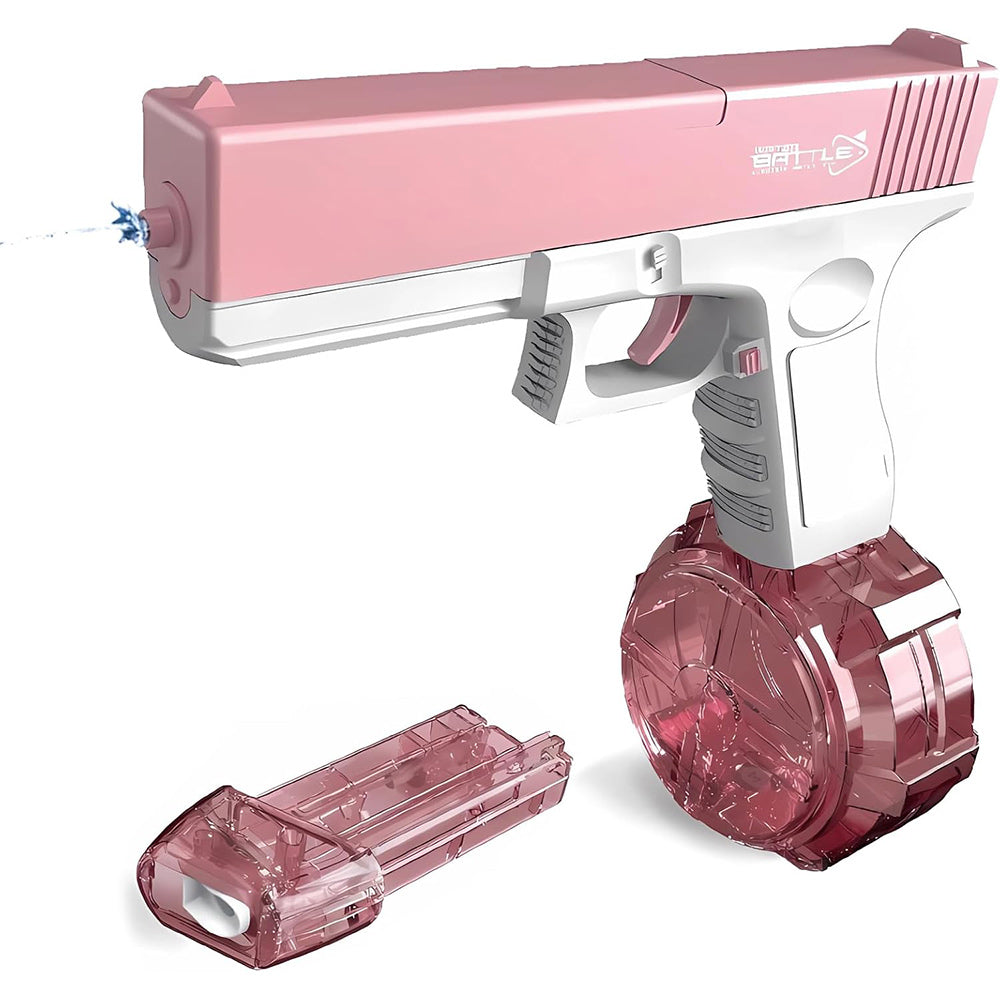 Pistola ad acqua ricaricabile elettrica a batteria doppio serbatoio - ambraled