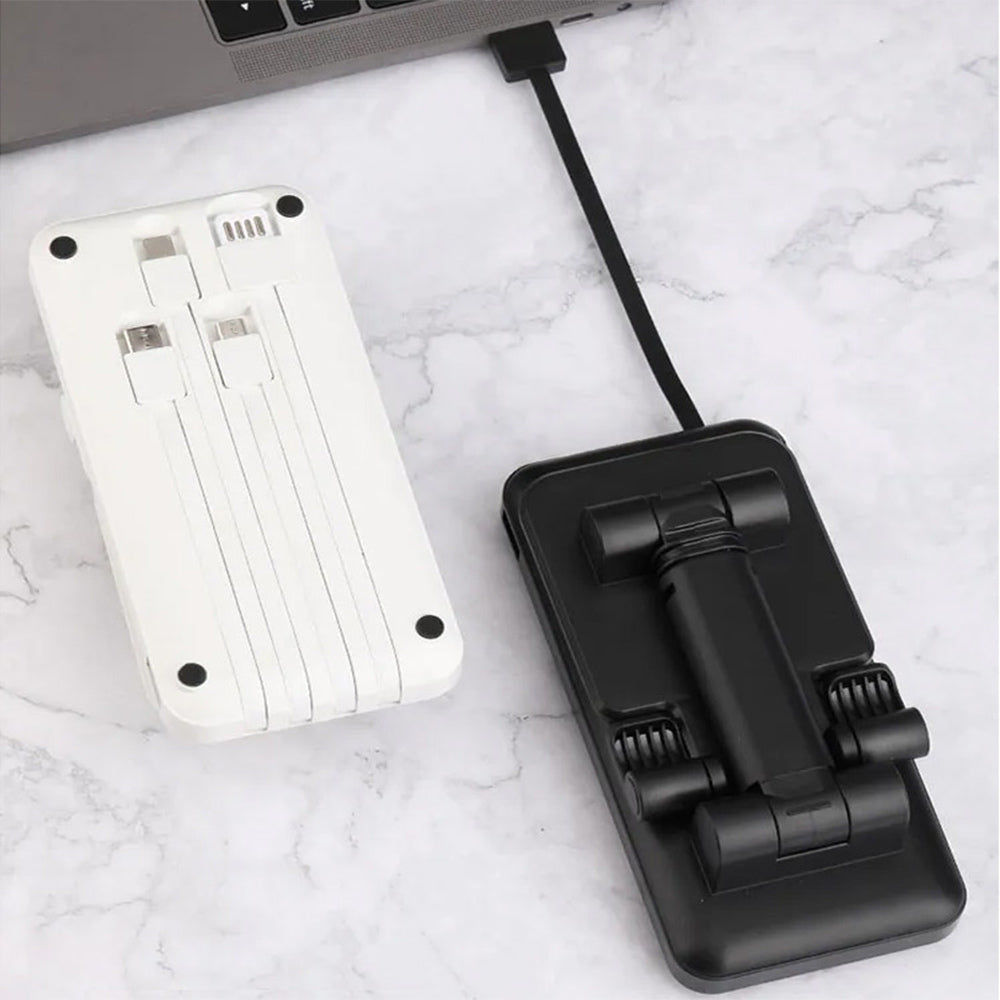 Supporto per cellulare con power bank integrato 2in1 20000 mAh - ambraled