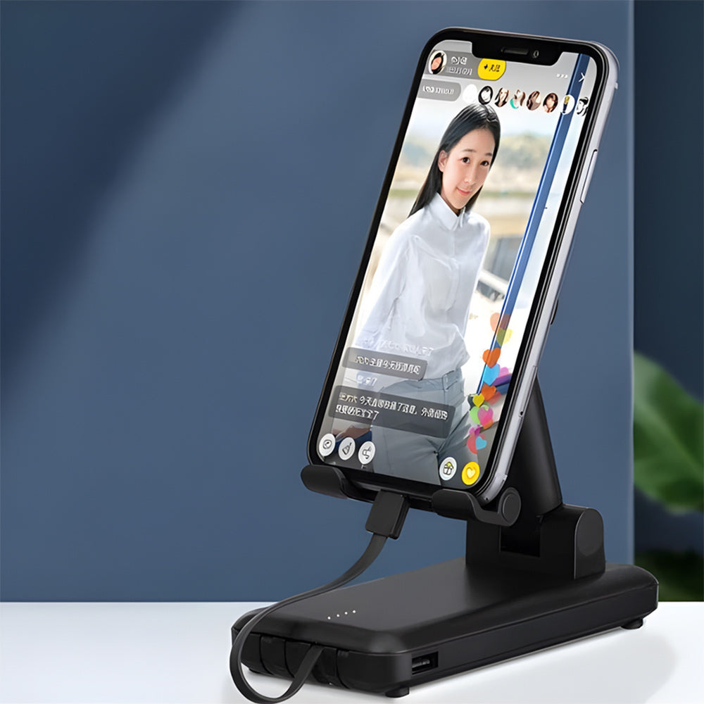Supporto per cellulare con power bank integrato 2in1 20000 mAh - ambraled