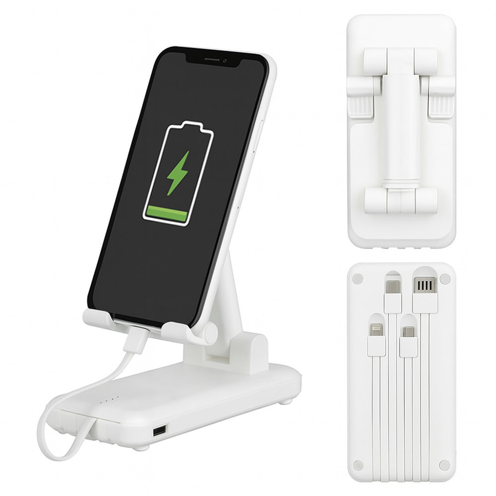 Supporto per cellulare con power bank integrato 2in1 20000 mAh - ambraled
