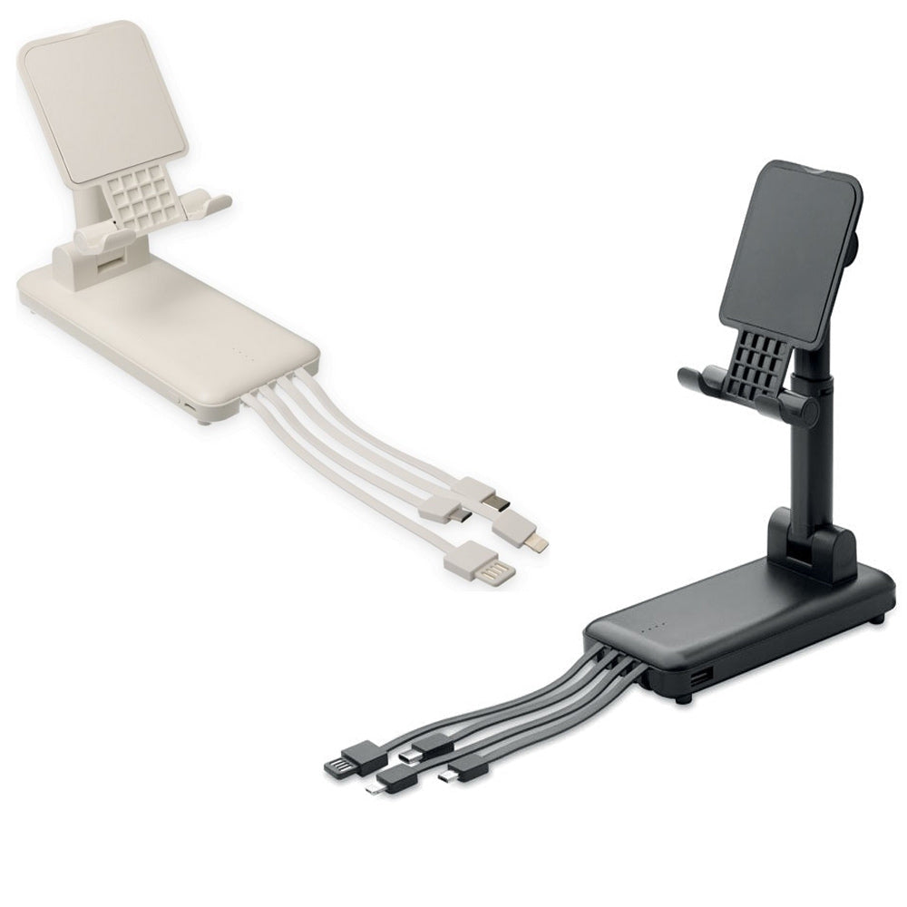 Supporto per cellulare con power bank integrato 2in1 20000 mAh - ambraled