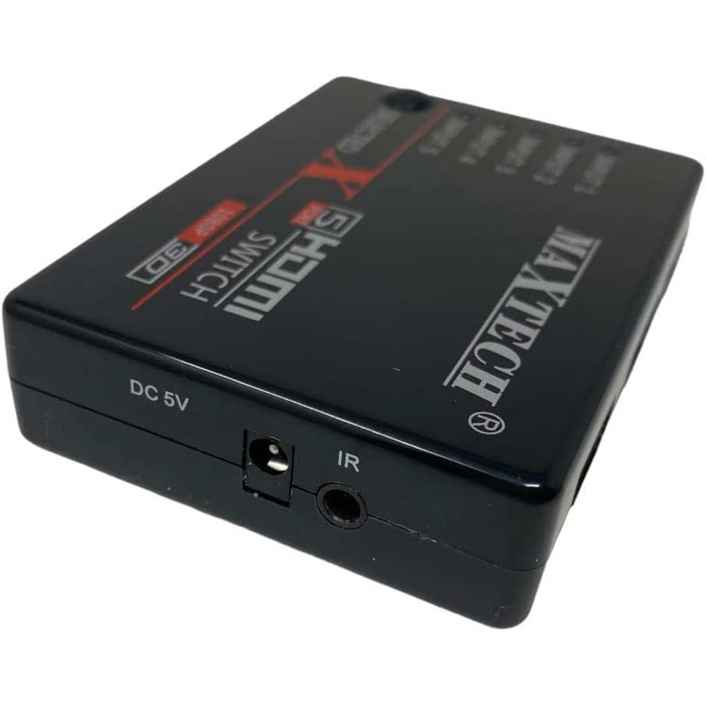Switch hdmi 3d 1.3 5 in 1 out 1080p con telecomando full hd tv ps3 dvd - ambraled