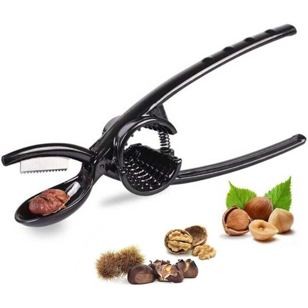 Taglia castagne e schiaccianoci conico in metallo con lama in acciaio