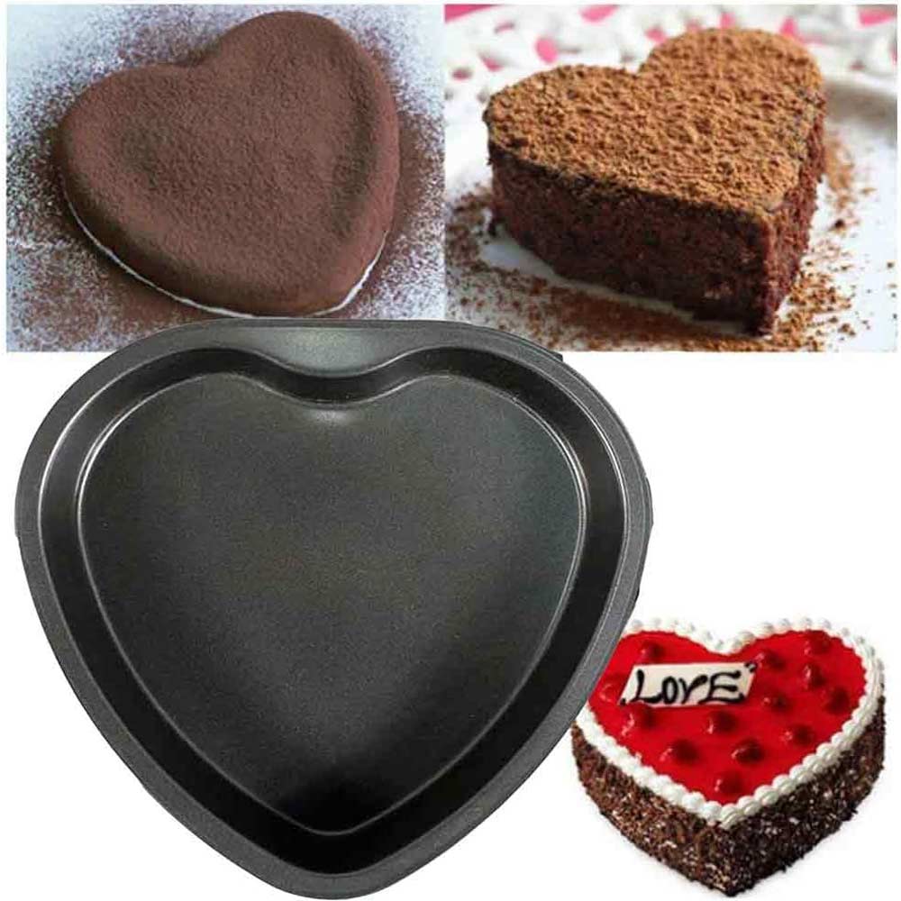 Stampo per torta a forma di cuore teglia antiaderente da forno - ambraled