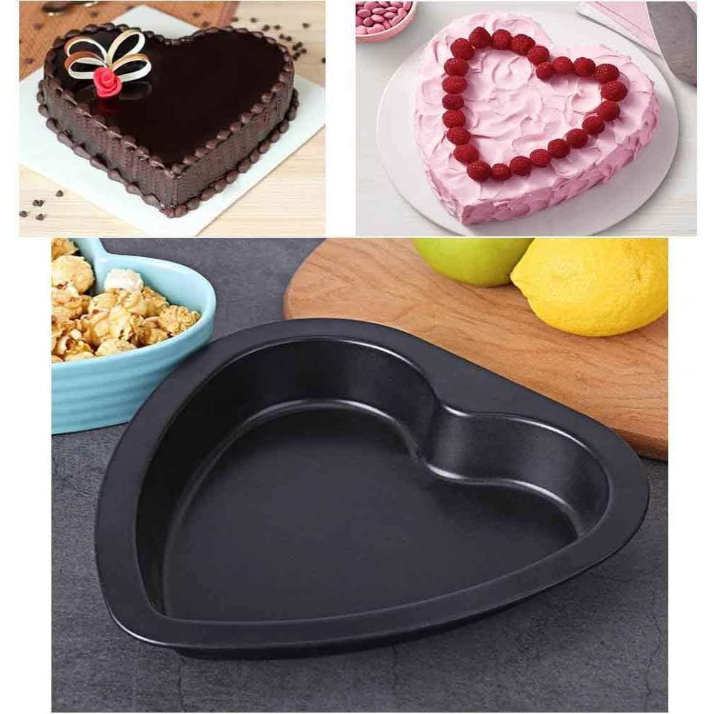 Stampo per torta a forma di cuore teglia antiaderente da forno - ambraled