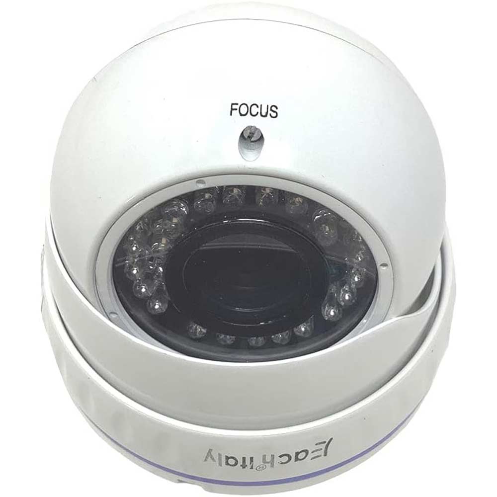 Telecamera dome ahd 1.3 mpx lente varifocale 2,8 12 mm ip57 - ambraled