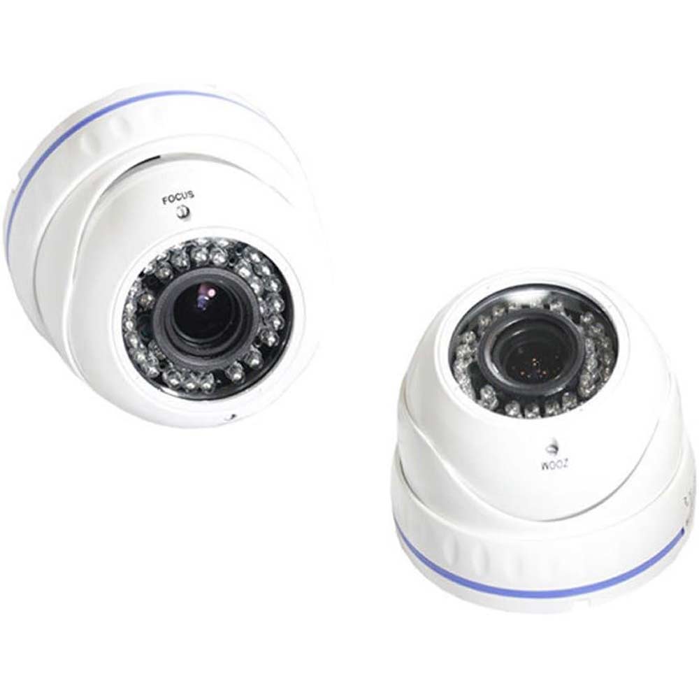 Telecamera dome ahd 1.3 mpx lente varifocale 2,8 12 mm ip57 - ambraled