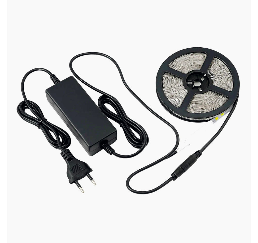Alimentatore 60W 12V 5A – Trasformatore con spina e jack in uscita - ambraled