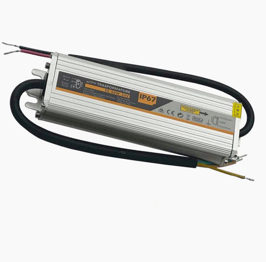 Alimentatore Stabilizzato Impermeabile 24V 2.5A 60W IP67 - 220V - ambraled