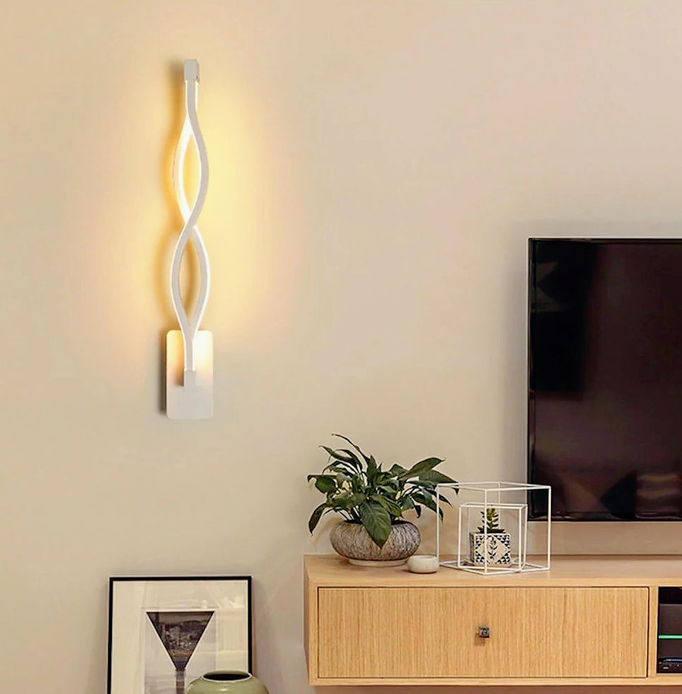 Applique LED moderna da parete 9W – Regolabile CCT (luce fredda, calda, naturale) - ambraled