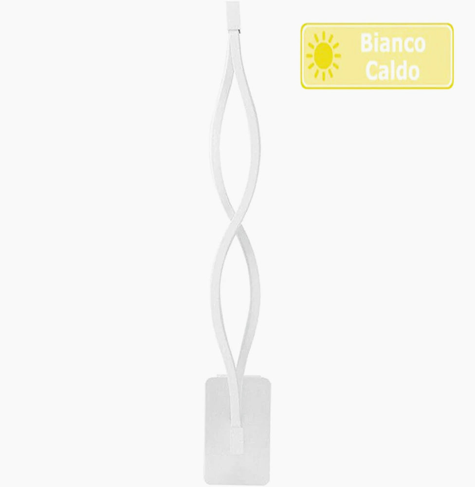 Applique LED moderna da parete 9W – Regolabile CCT (luce fredda, calda, naturale) - ambraled