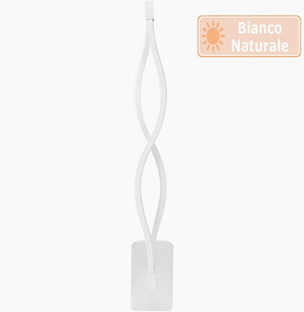 Applique LED moderna da parete 9W – Regolabile CCT (luce fredda, calda, naturale) - ambraled