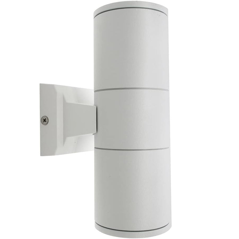 Applique esterna a parete doppia emissione – Giardino, protezione IP55, 2 portalampade GU10 - ambraled