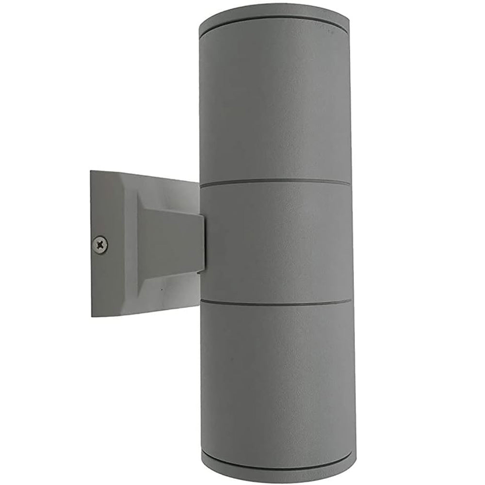 Applique esterna a parete doppia emissione – Giardino, protezione IP55, 2 portalampade GU10 - ambraled