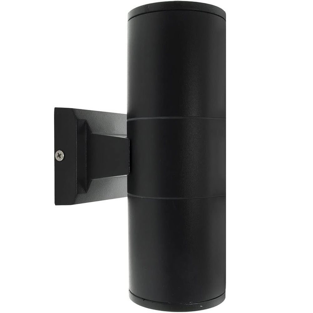 Applique esterna a parete doppia emissione – Giardino, protezione IP55, 2 portalampade GU10 - ambraled