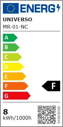 Applique orientabile a parete – Doppia fonte luminosa, 8W, luce calda - ambraled