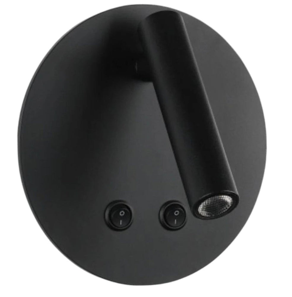 Applique orientabile a parete – Doppia fonte luminosa, 8W, luce calda - ambraled